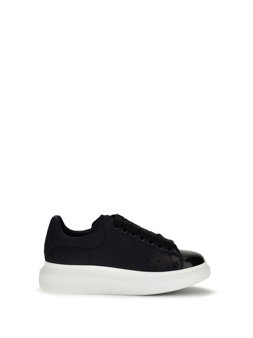 Alexander Mcqueen Oversized Sneakers in lea - Indigo Blue
