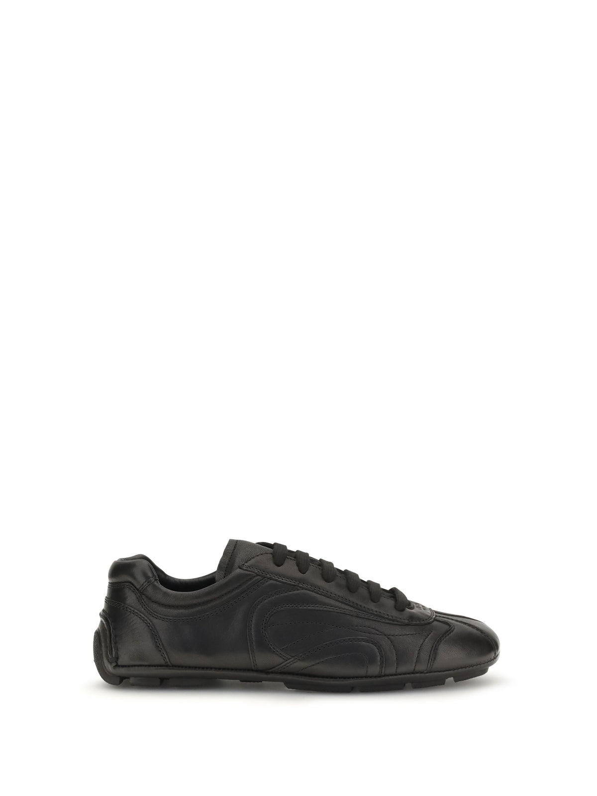 Prada Lace-up Sneakers - Black