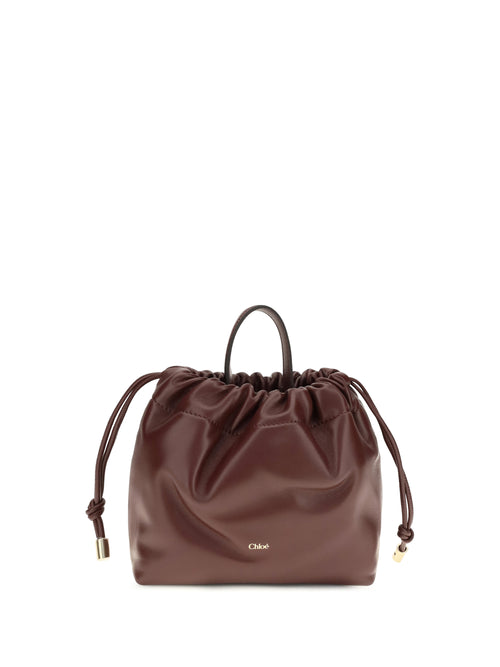 Chloé Icons mini Shoulder Bag - Burgundy