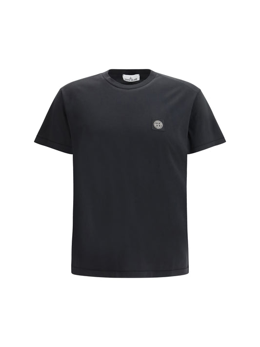 STONE ISLAND Logo-patch T-shirt