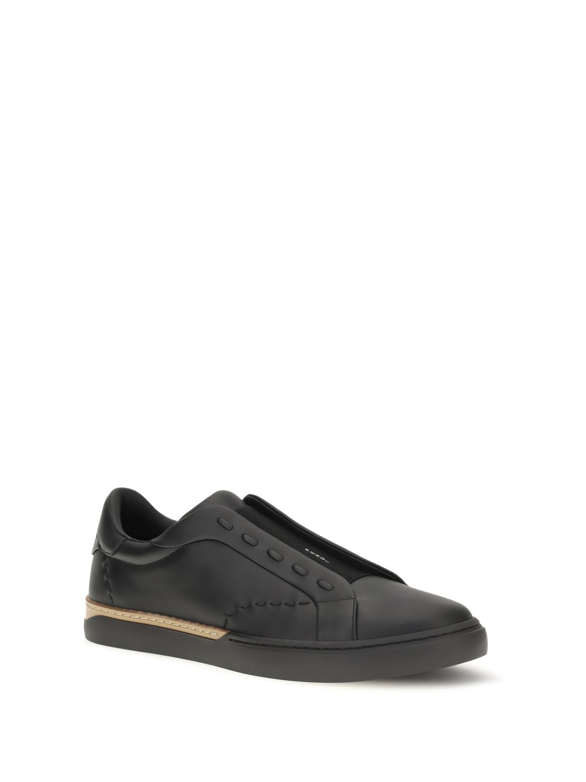 Fendi City Sneakers - Nero+Nero+Choc.Taup