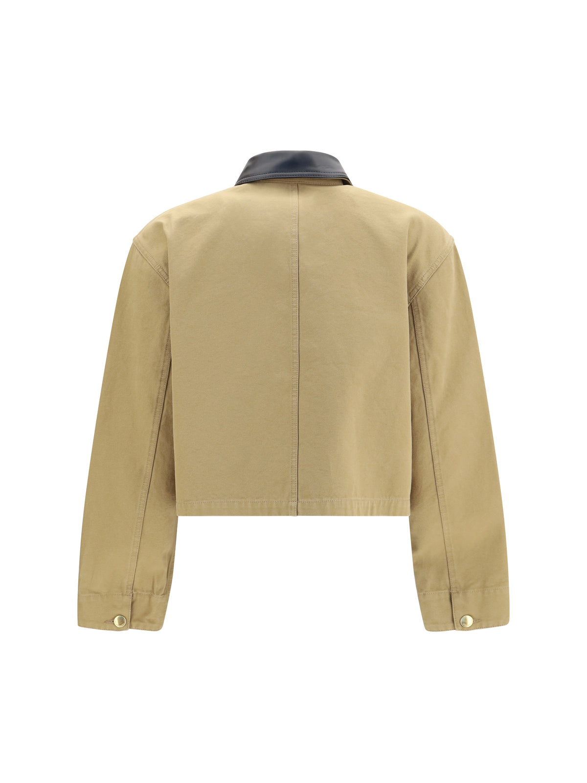Balenciaga Heavy cotton cropped Jacket - Beige