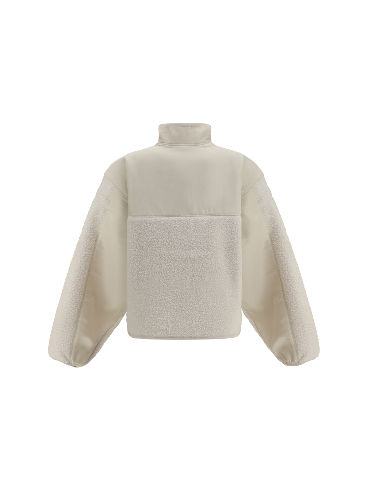 New Balance High-Neck Fleece Jacket - Linen