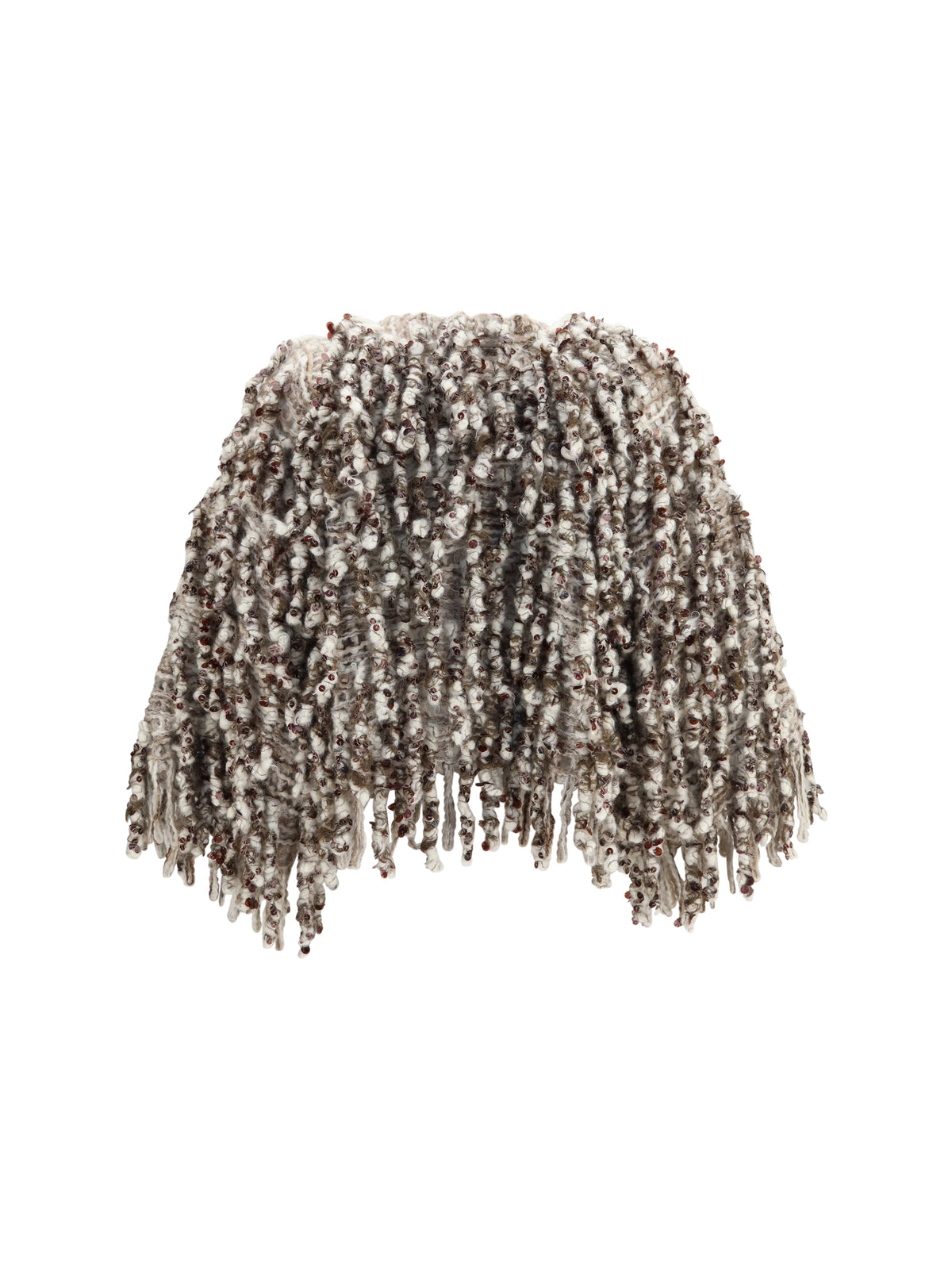 Brunello Cucinelli Dazzling Twist Embroidery mohair and wool Cardigan - 132+9149+8642
