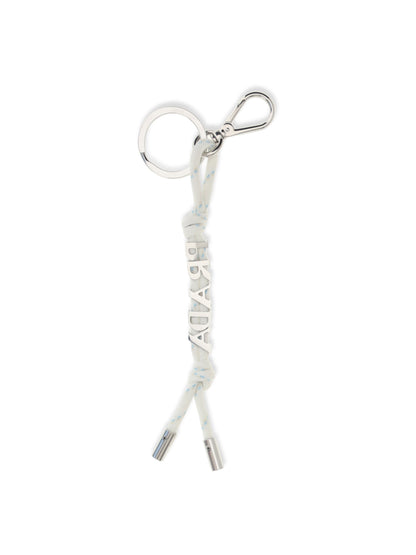 Prada Speedrock Keychain - White