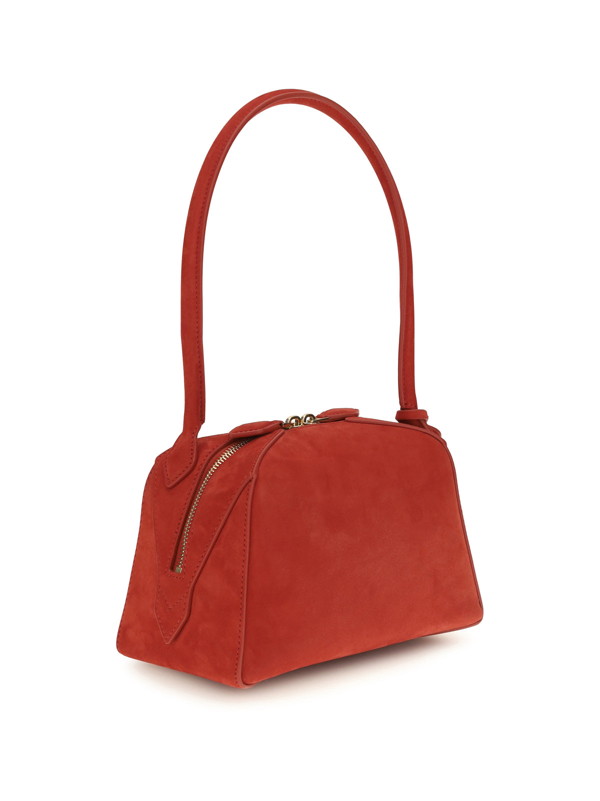 AlaïA Le Bouledogue Shoulder Bag small - Rouge Vif