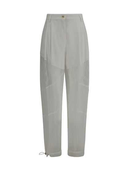 PINKO Nacy Pants with lace inserts