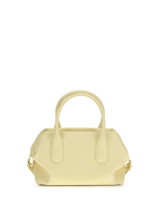 Themoirè Tallia Trunk small Handbag - Pastel Yellow