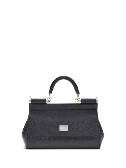 DOLCE & GABBANA Sicily small leather Handbag