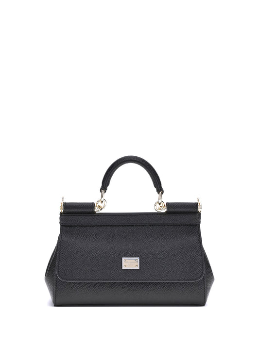 DOLCE & GABBANA Sicily small leather Handbag