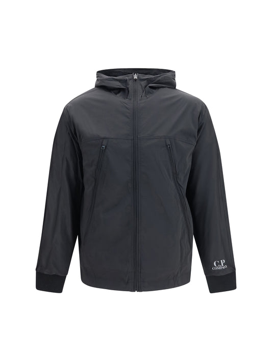 C.P. Company Reversible merino wool and stretch nylon Cardigan - Black