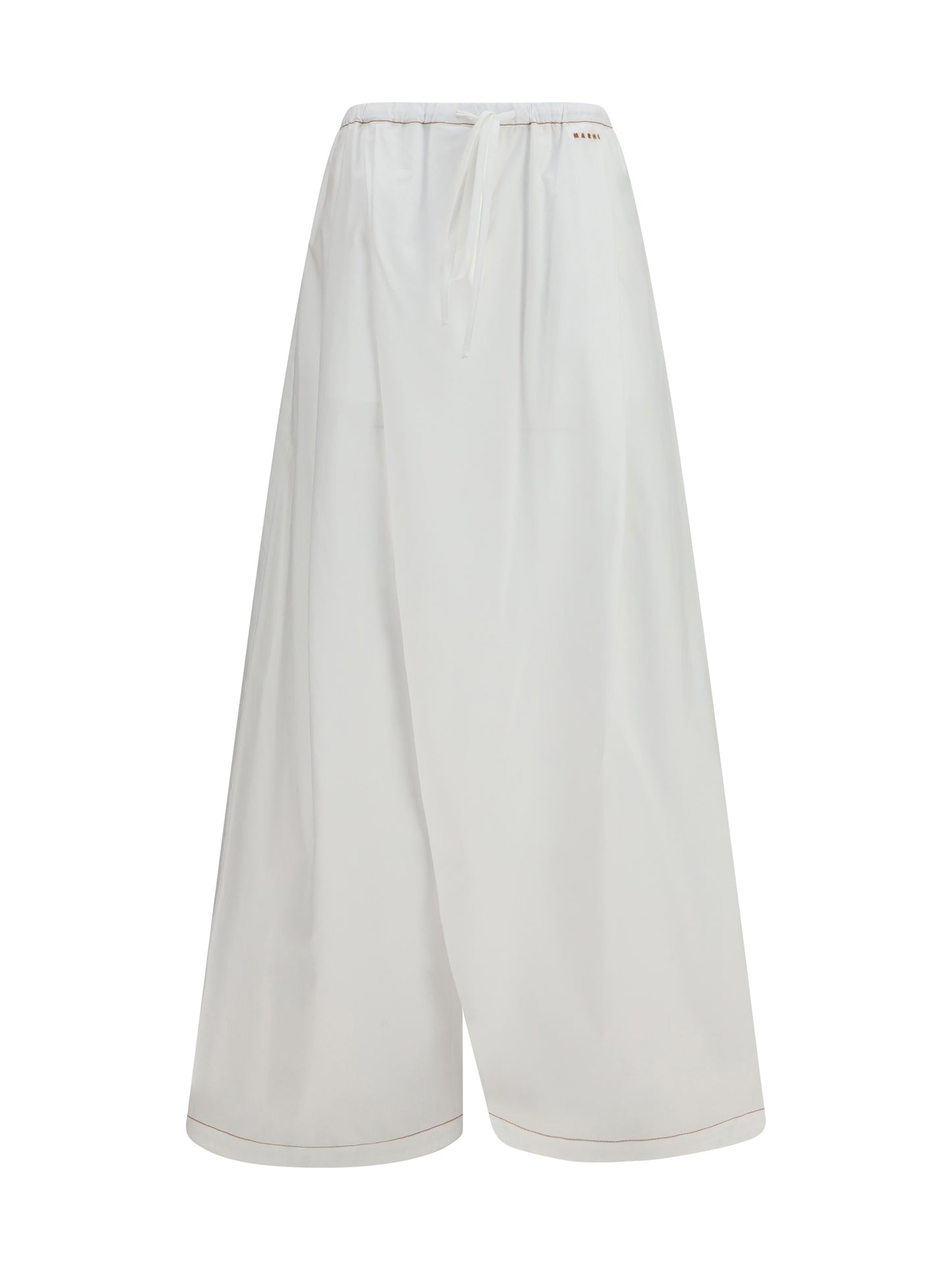 MARNI Draping wide-leg Pants