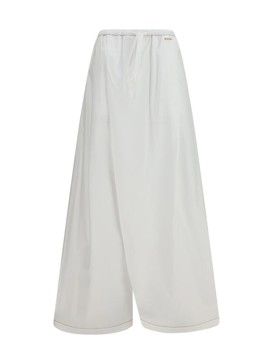 MARNI Draping wide-leg Pants