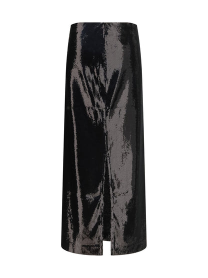 Toteme Sequin Skirt - Black
