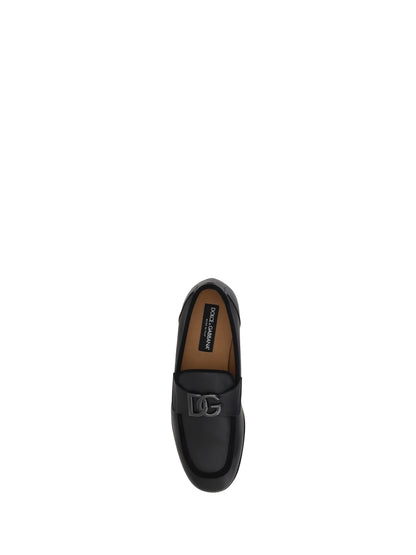 DOLCE & GABBANA Leather Loafers