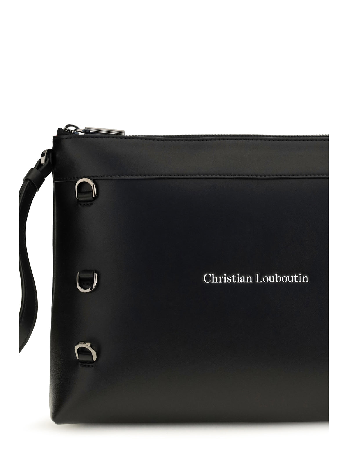 Christian Louboutin Kosmica leather Clutch - Black