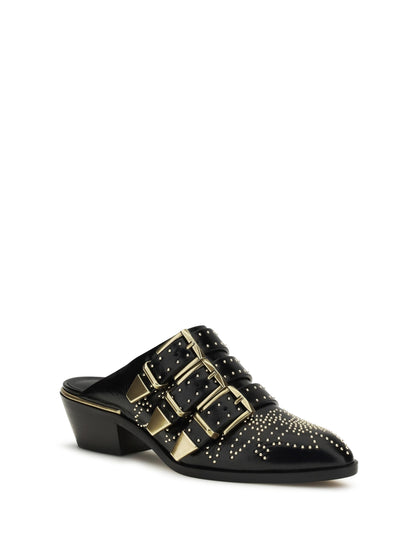 CHLOÉ Susan leather Mules