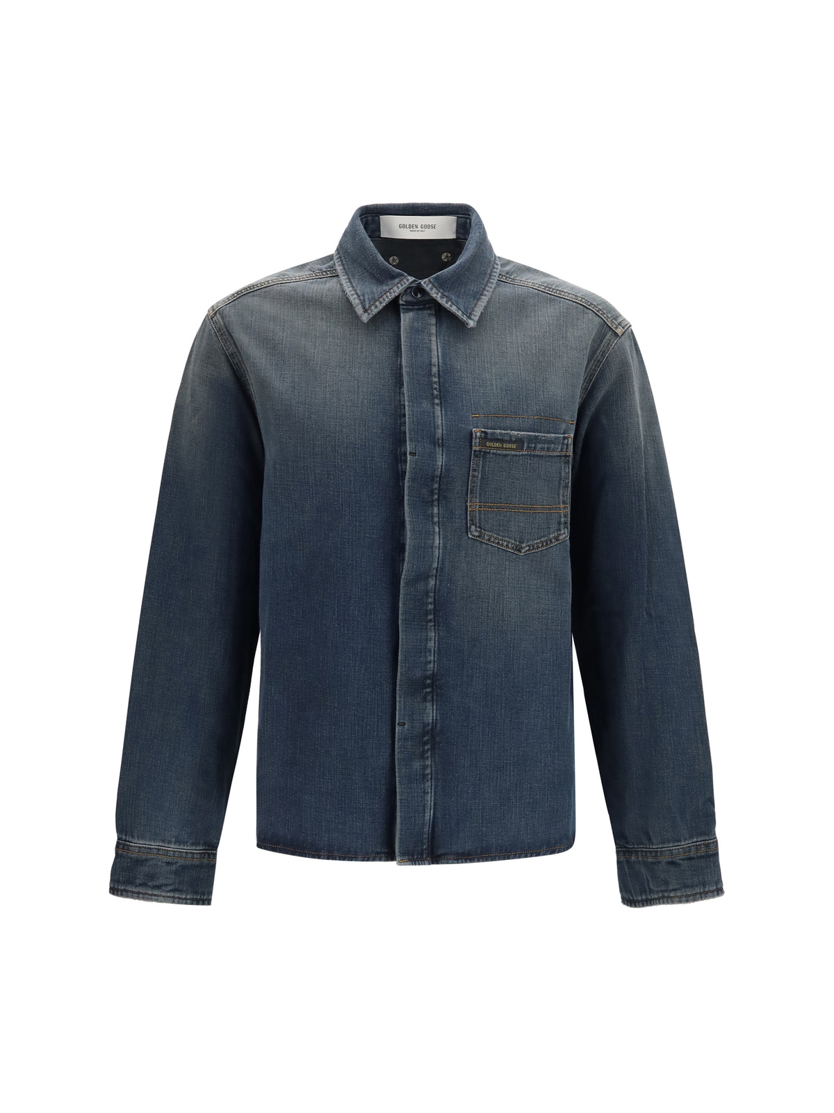 Golden Goose Journey denim Shirt - Blue