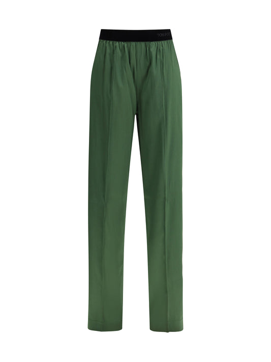 TOM FORD Stretch silk satin Pants
