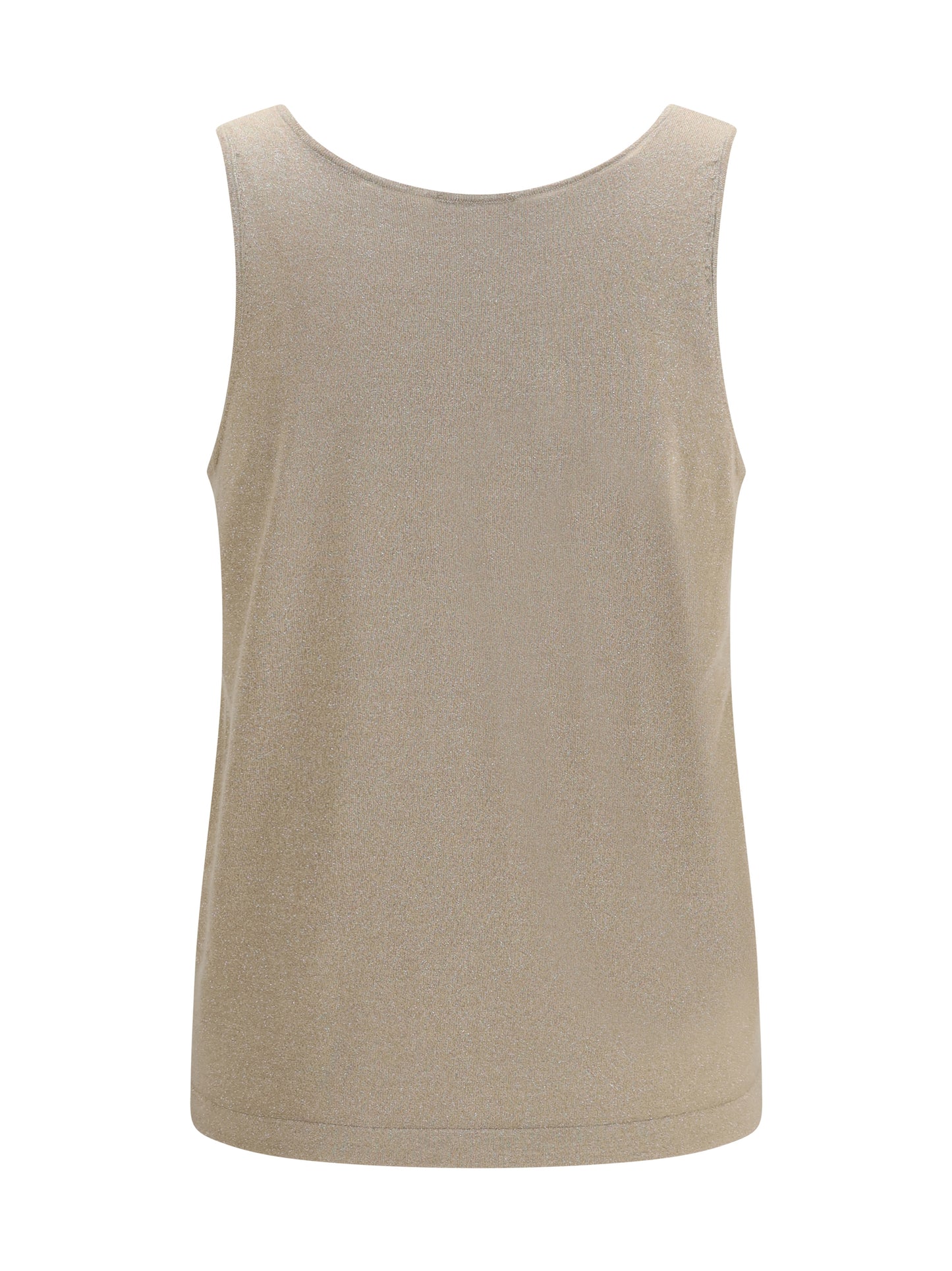 BRUNELLO CUCINELLI Luminous knit Tank Top