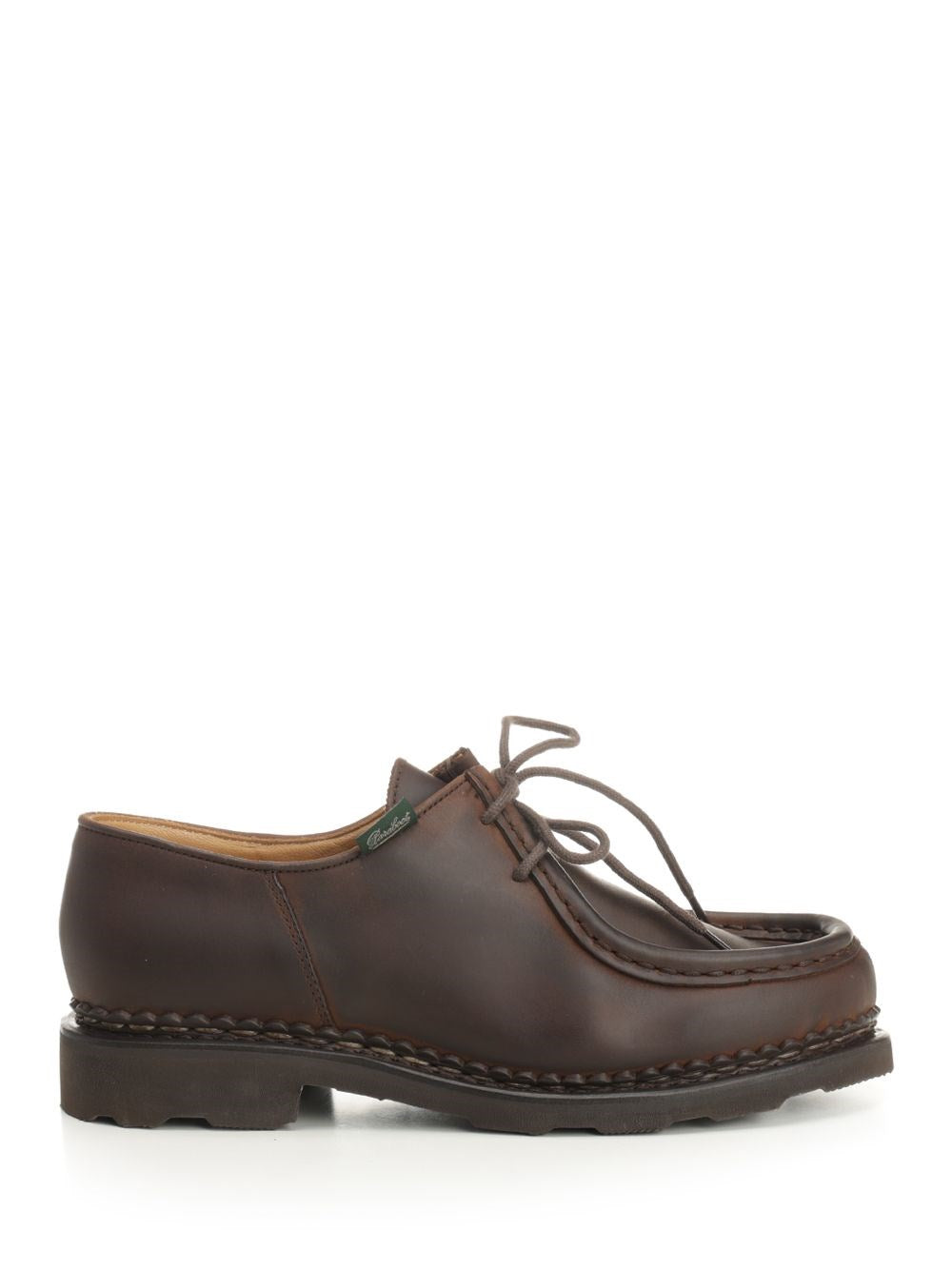 Paraboot "Michael" Shoe In Nubuck - Brown
