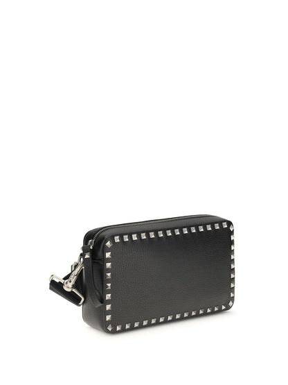 VALENTINO GARAVANI Rockstud leather Shoulder Bag