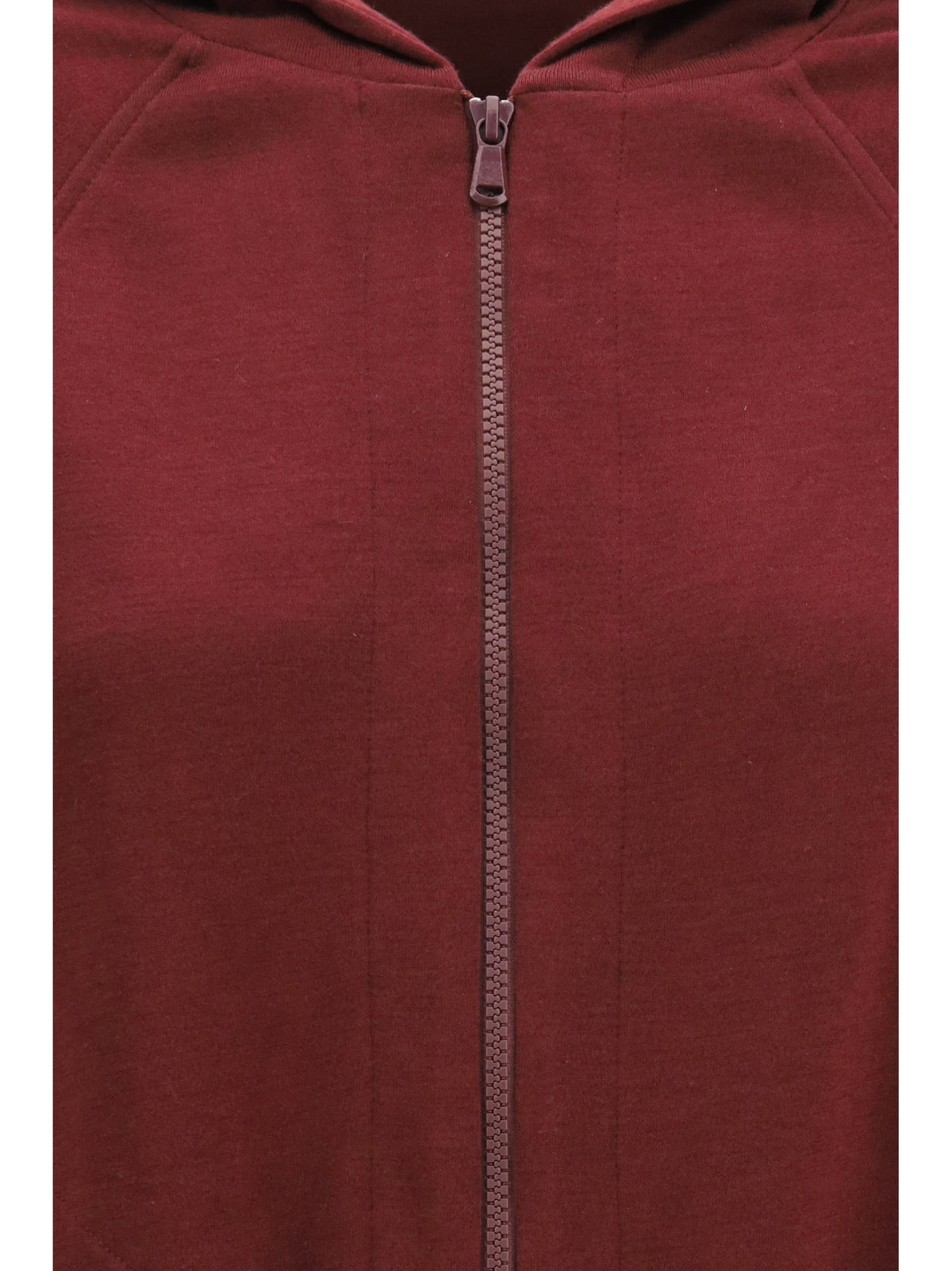 Brunello Cucinelli Long-sleeve zip Hoodie - Cabernet