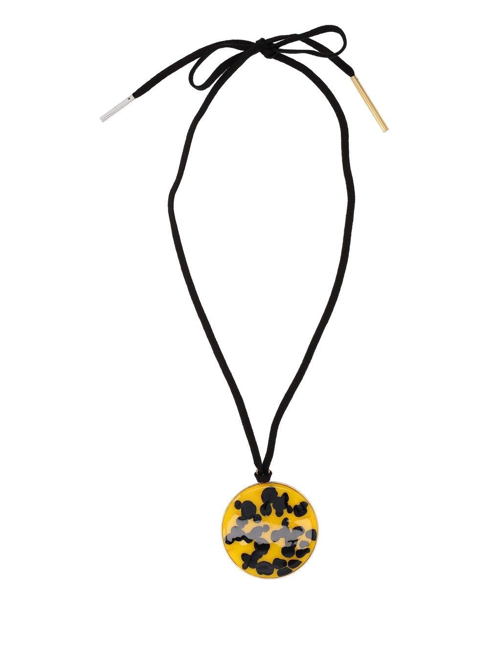 Dries Van Noten Pendant Necklace - Yellow