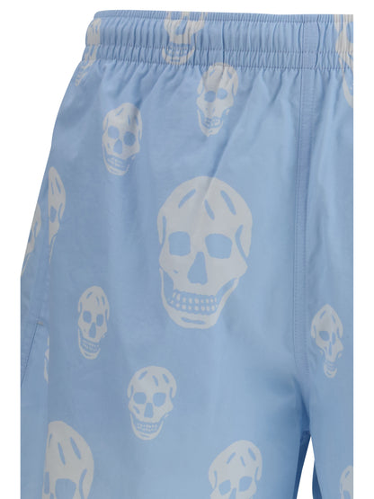ALEXANDER McQUEEN Skull-print swim Shorts