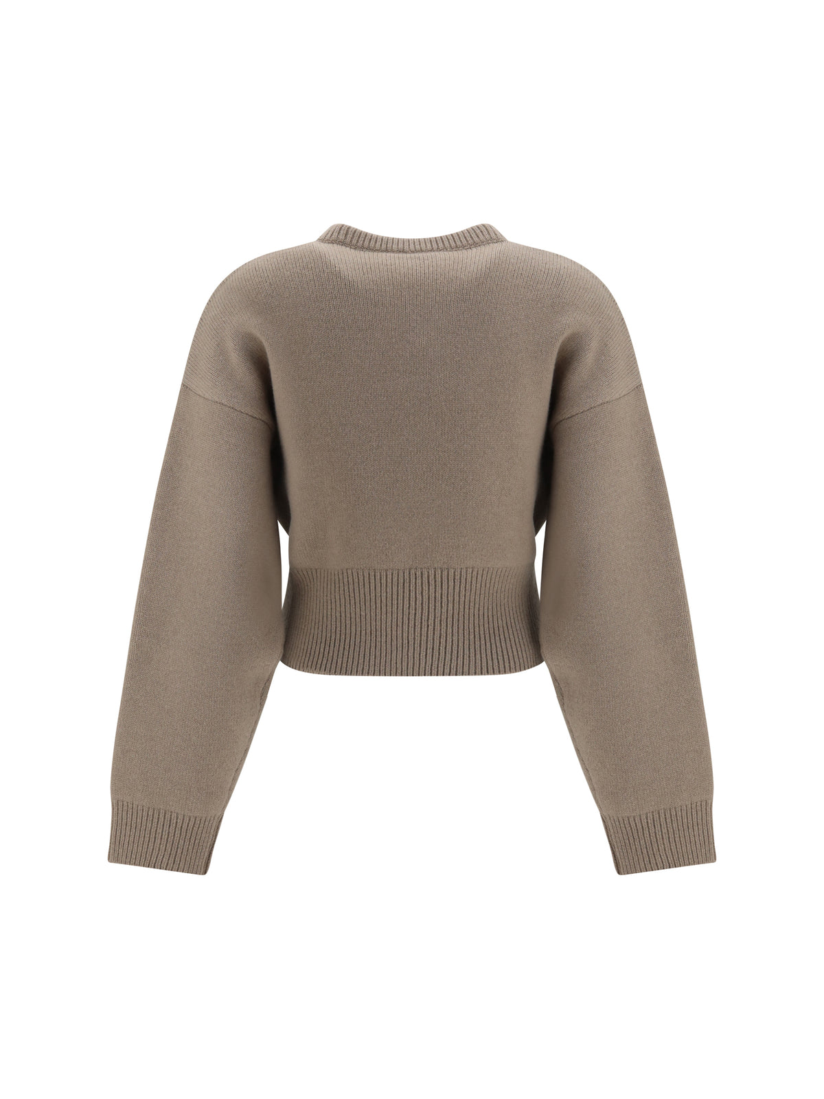 AlaïA Cashmere crewneck Sweater - Sable