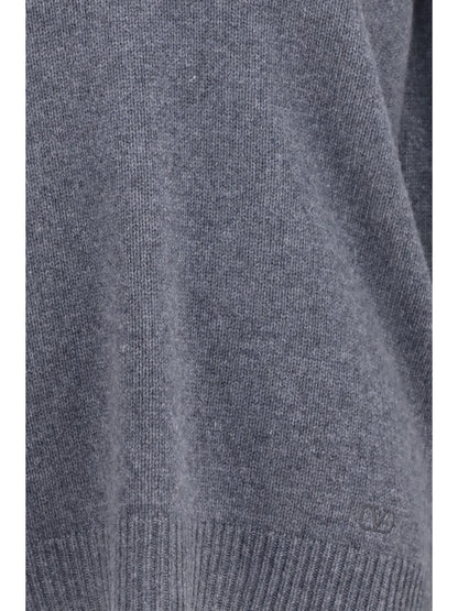 Valentino Cashmere Sweater - Grey Melange