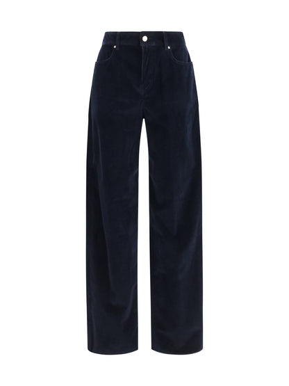 Max Mara Studio Fragola corduroy Pants - Blue