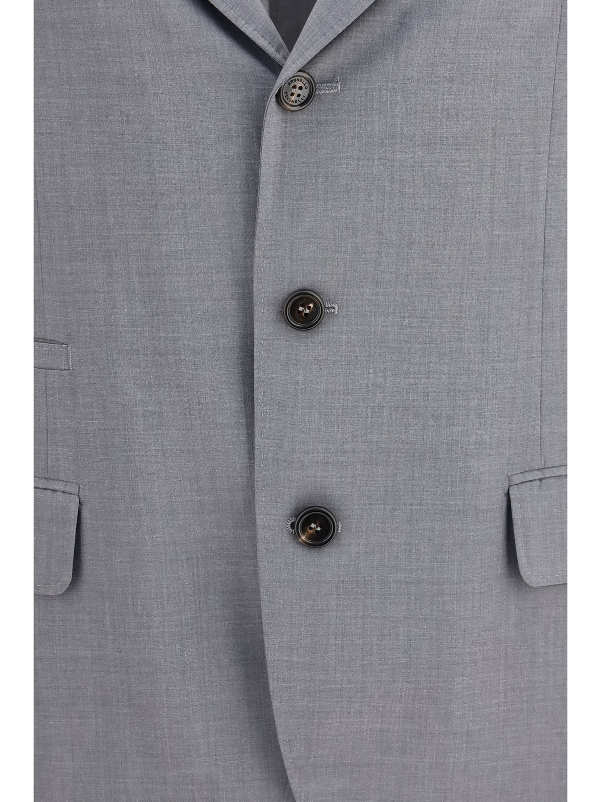 Brunello Cucinelli Three-button Blazer - Grey