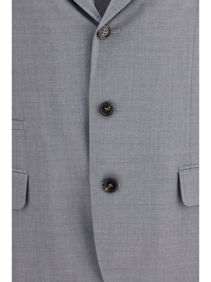 Brunello Cucinelli Three-button Blazer - Grey