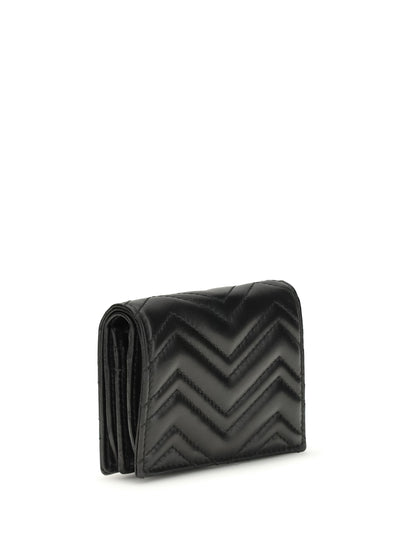 Gucci GG Marmont Wallet - Black