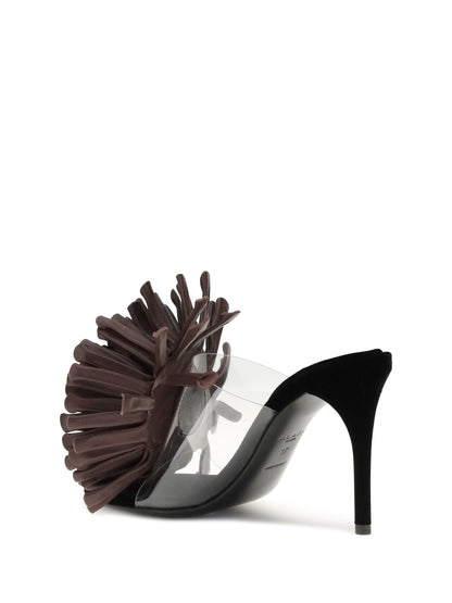 ALAÏA Asymmetrical stiletto Sandals