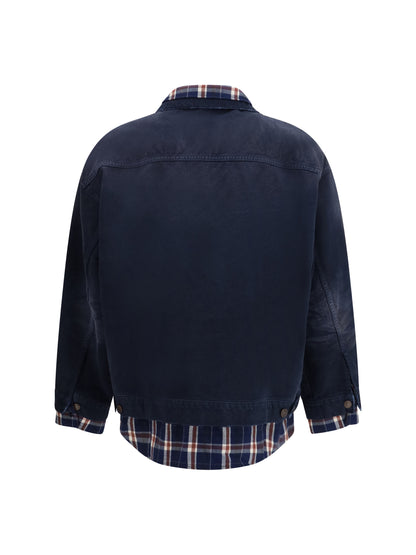 BALENCIAGA Patched Shirt Jacket