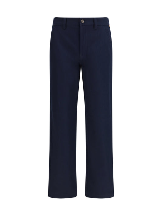BURBERRY Cotton twill chino Pants