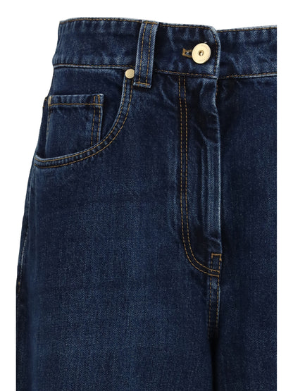 BRUNELLO CUCINELLI Barrel-leg Jeans