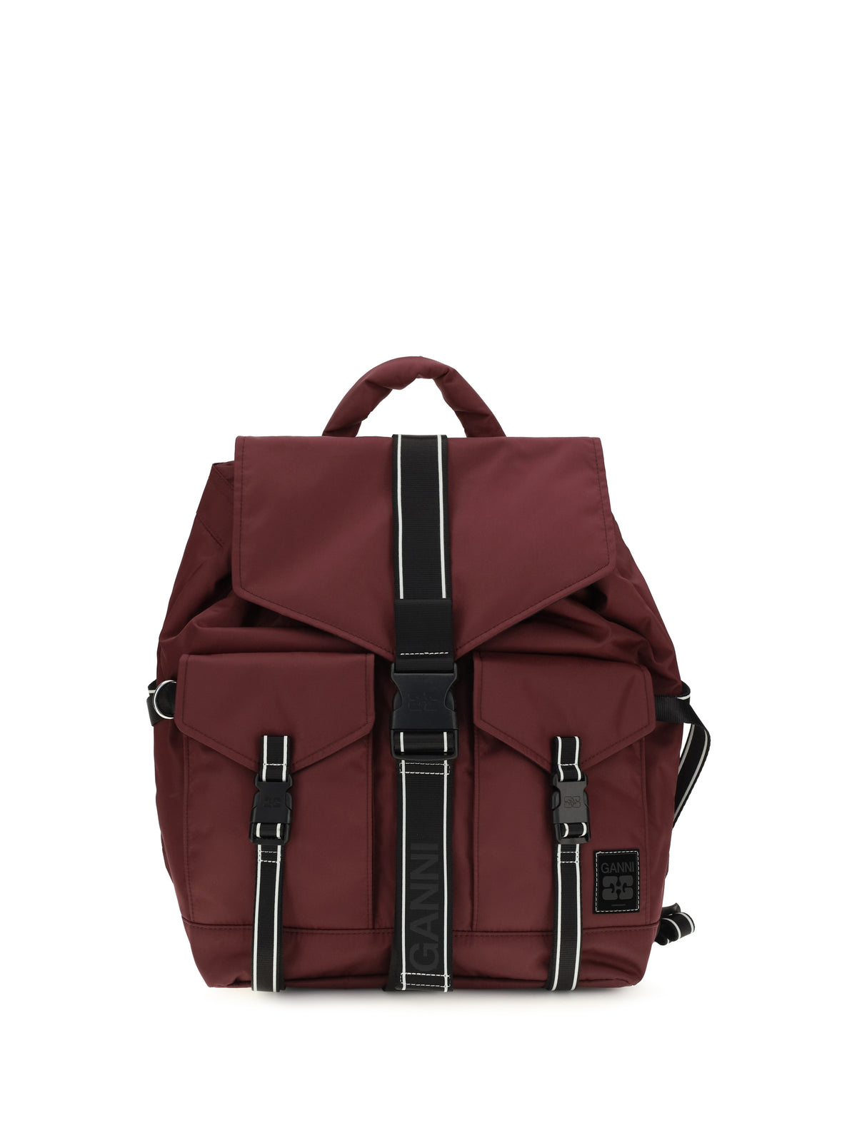 Ganni Re-Tech Backpack - Windsor Wine