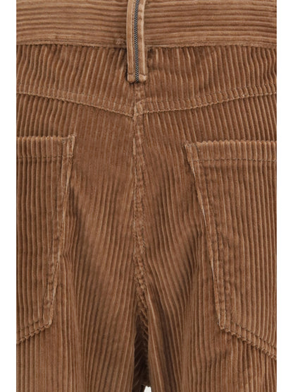 Brunello Cucinelli Straight velvet Pants - Dattero