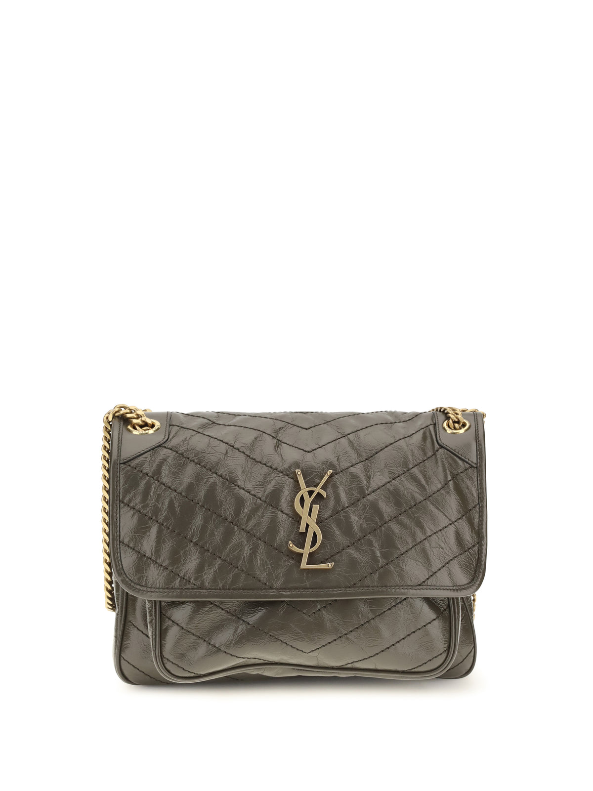Saint Laurent Niki Shoulder Bag - Light Musk