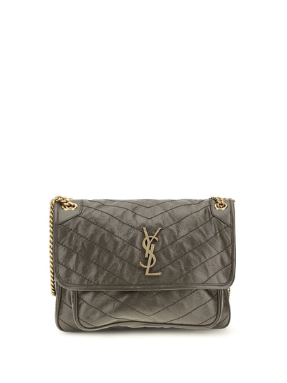 Saint Laurent Niki Shoulder Bag - Light Musk