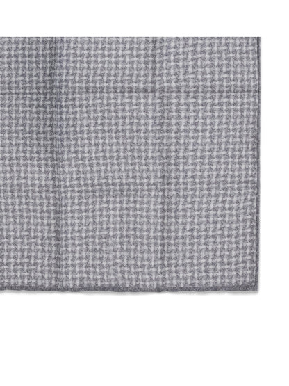 BRUNELLO CUCINELLI Silk Pocket Square with woven design