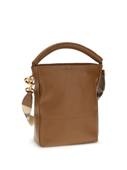 Burberry B Clip Bucket Bag - Hazel