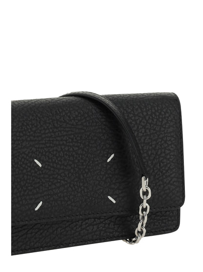 Maison Margiela Grained leather Wallet - Black