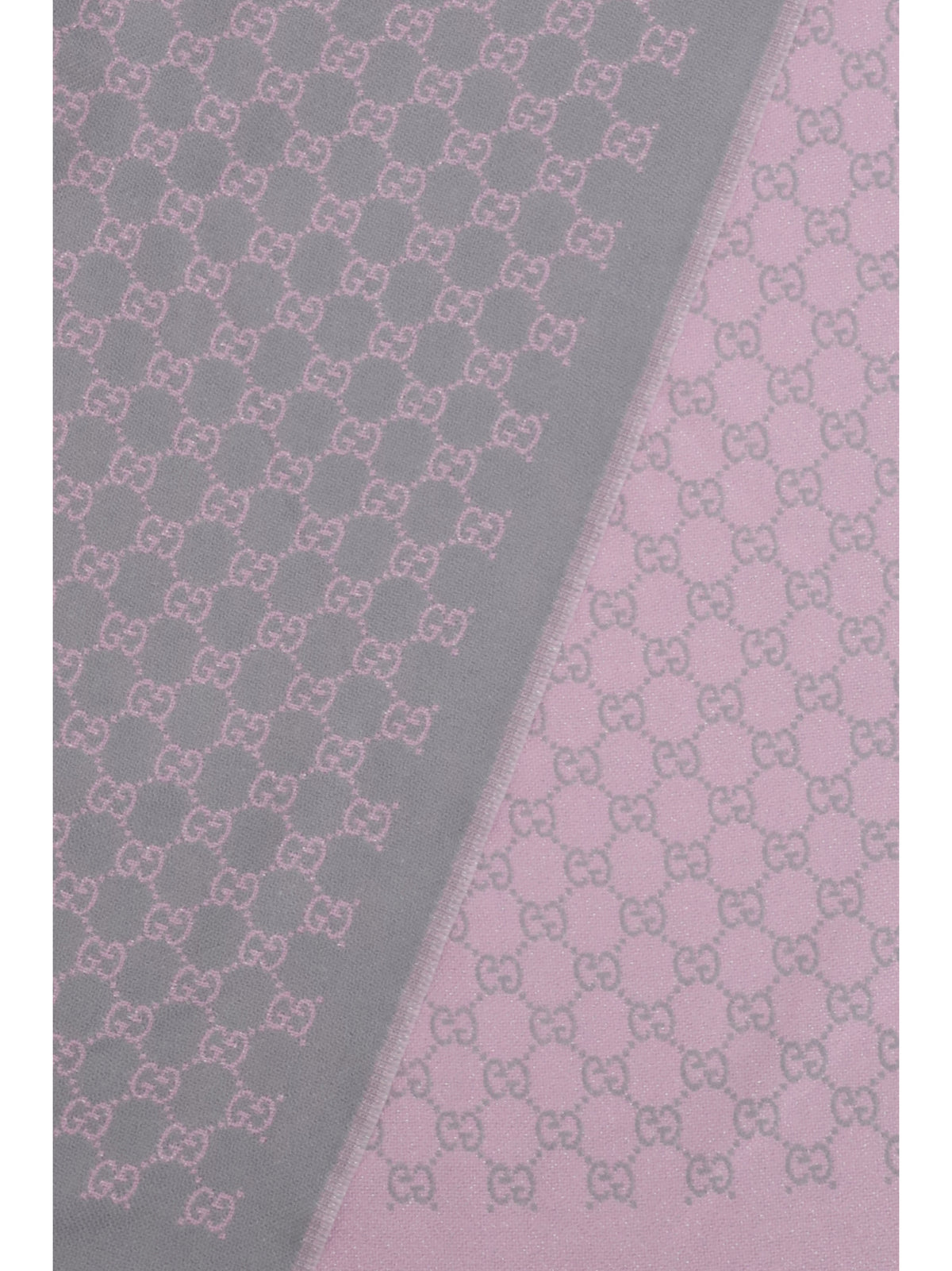 Gucci Miss Stenny GG Monogram wool Scarf - Flannel/Pink