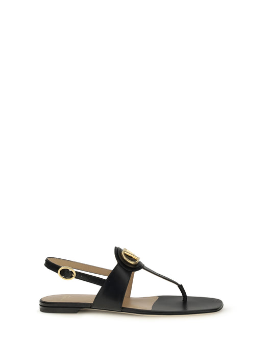 VALENTINO GARAVANI Leather thong Sandals
