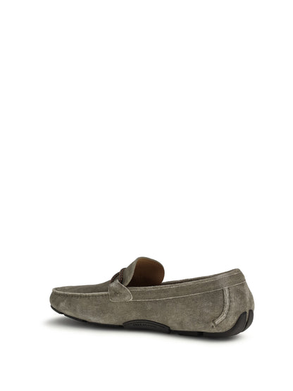 FERRAGAMO Suede Loafer