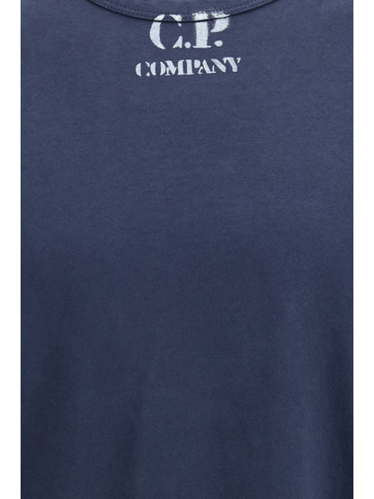 C.P. COMPANY Printed logo T-shirt